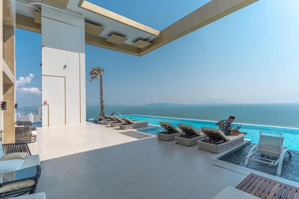Sea View 5 Star Facilities Luxury Stay At Pattaya Jomtien Beach Buitenkant foto