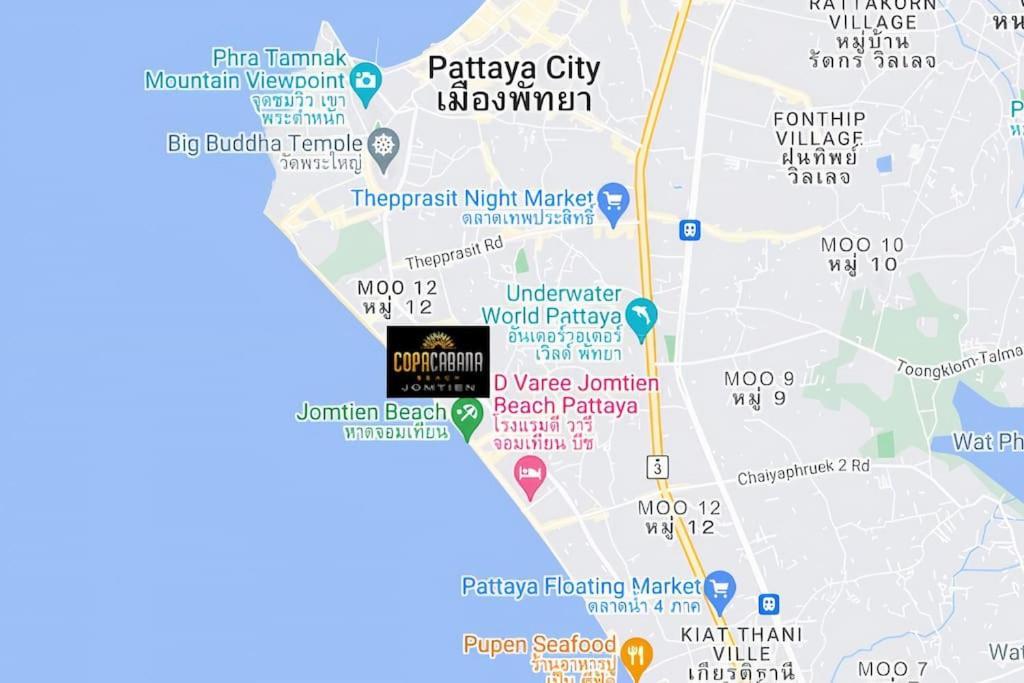 Sea View 5 Star Facilities Luxury Stay At Pattaya Jomtien Beach Buitenkant foto