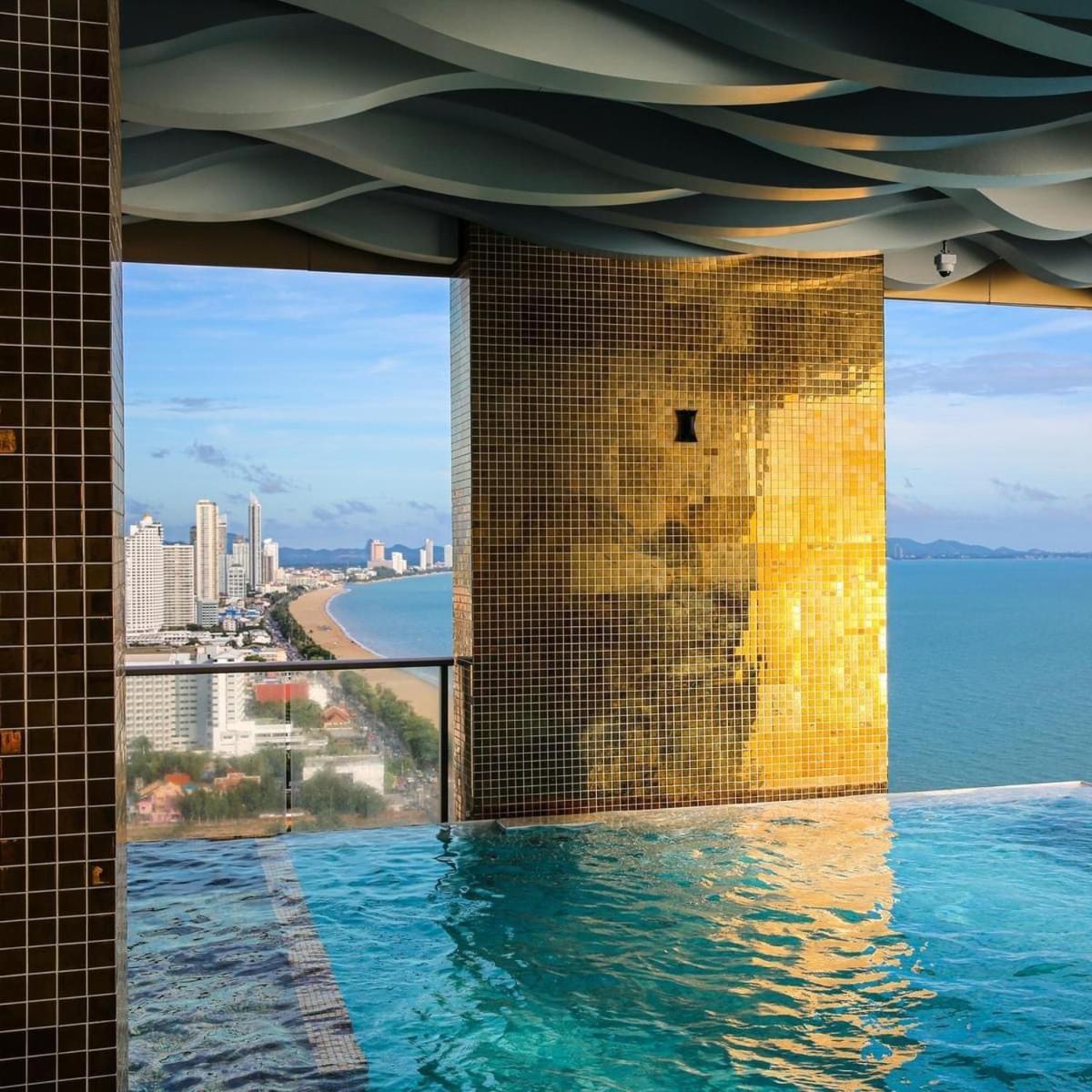 Sea View 5 Star Facilities Luxury Stay At Pattaya Jomtien Beach Buitenkant foto